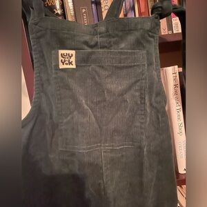 Lucy & Yak Forest Green Corduroy Overalls 🍏